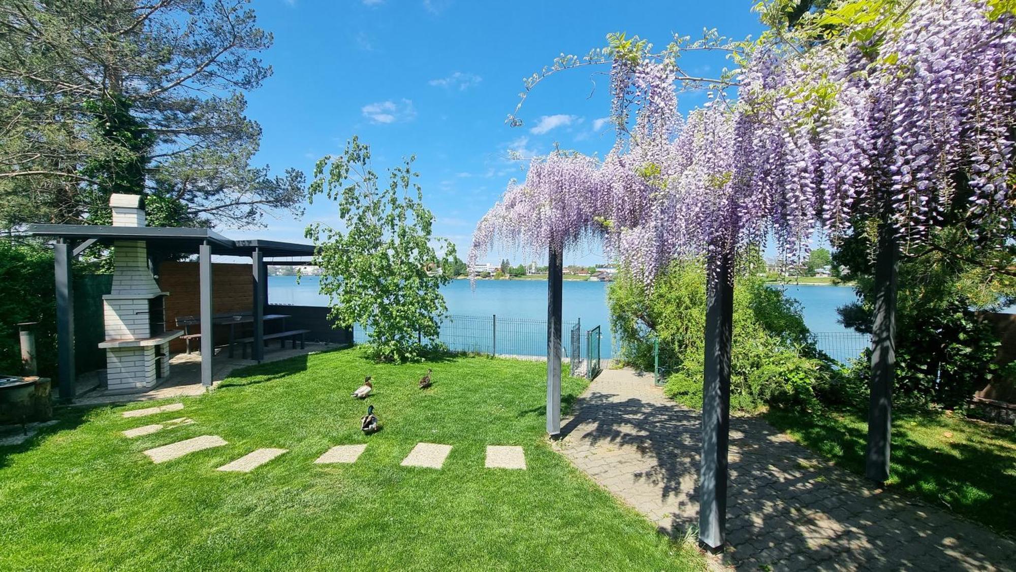 Topsenec-Lakeside Home Bagian luar foto